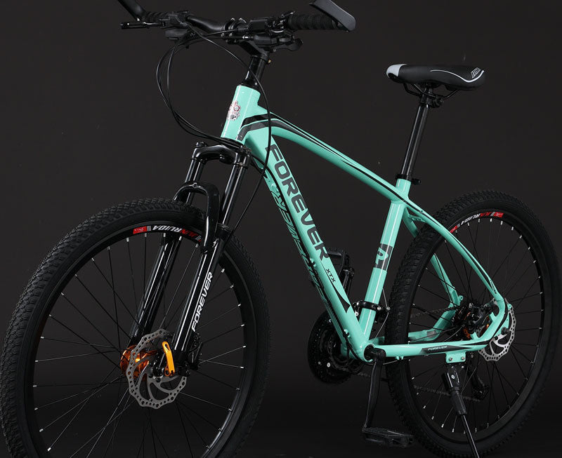Ultimate Adventure Mountain Bike | Aluminum Alloy | Double Disc Brakes | Shock Absorption