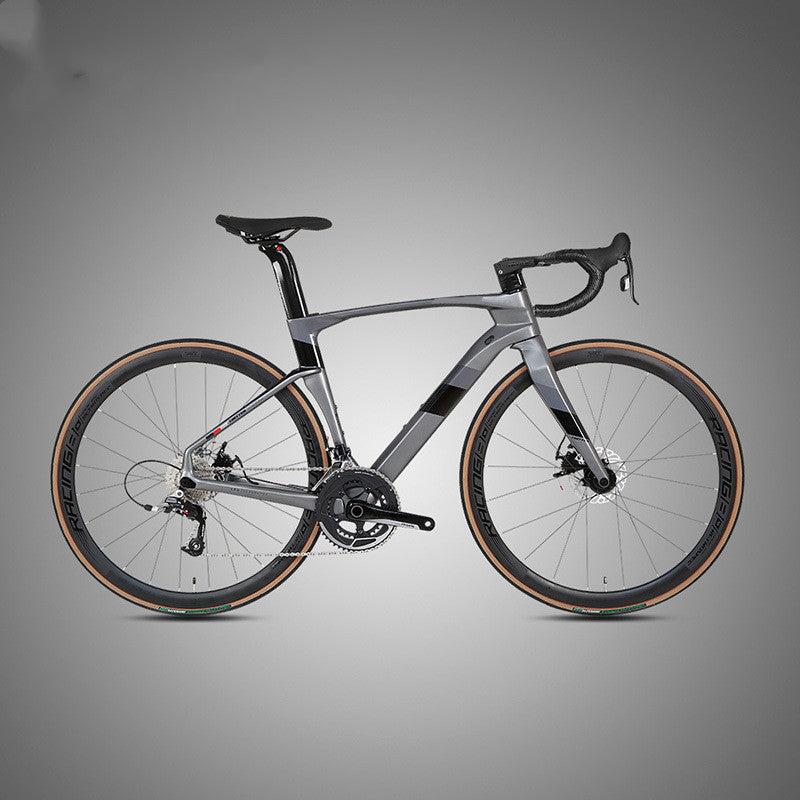 High-Performance Carbon Road Bike: Aero Disc Brakes & Seamless Speed Shift