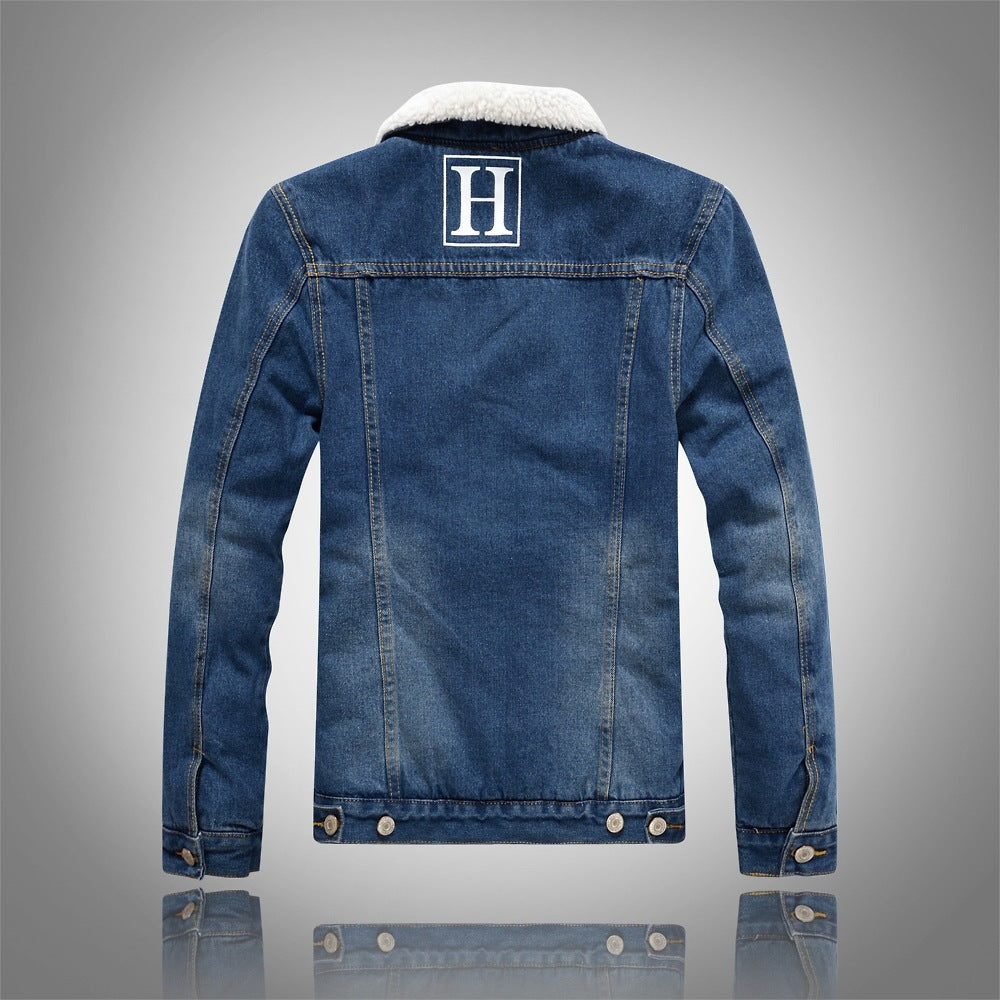 Shop at Artephi for a stunning HBA Slim-Fit Denim Jacket | Korean Streetwear! Embrace Korean streetwear with HBA's denim jacket, blending cozy lamb velvet & a sleek slim-fit design for ultimate style. now only ₱4220.00.