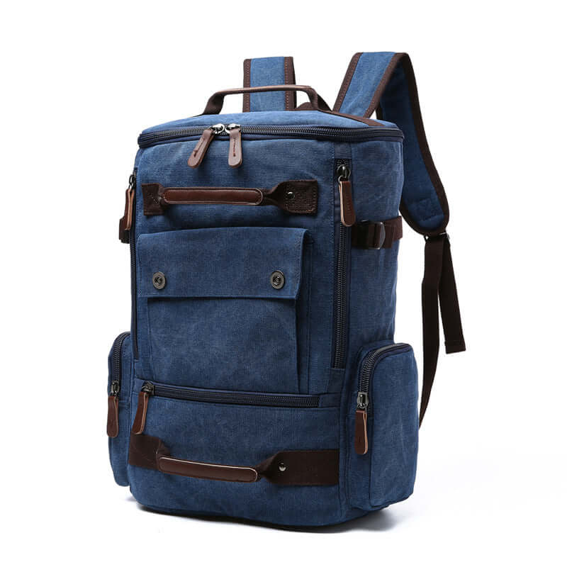 Shop at Artephi for a stunning Vintage Canvas Backpack - Spacious & Durable! Rugged Trailblazer’s Canvas Backpack. The ideal size for weaving through the city or trekking through untamed trails. This backpack is built to last. only ₱3164.00