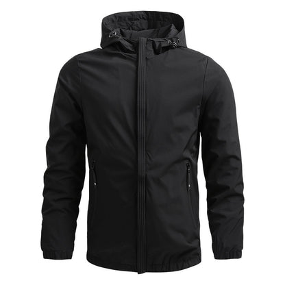 Unisex Quick Dry Hooded Ultra-Light Casual Windbreaker