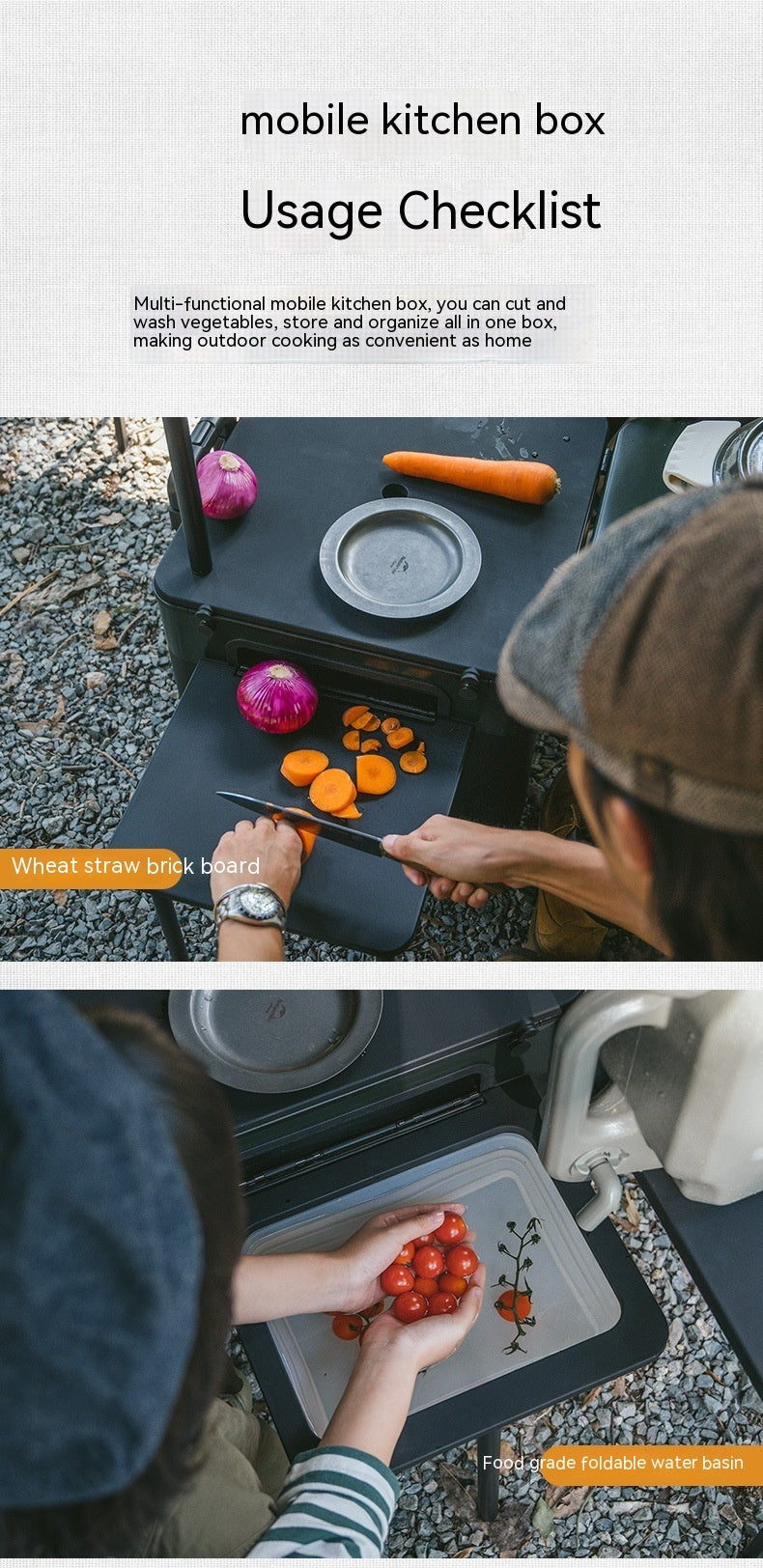 Ultimate Outdoor Mobile Kitchen | All-in-One Camping Companion