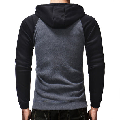 Men's Casual Slim Zipper Cardigan | Hooded Sweater