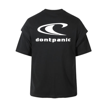 Shop at Artephi for a stunning Don't Panic: Men's Round Neck Short Sleeve T-shirt! Embrace the legacy of calmness and resilience. This iconic phrase has its roots in the motivational posters of wartime Britain. only ₱879.59