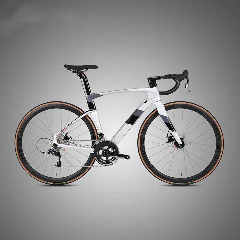 High-Performance Carbon Road Bike: Aero Disc Brakes & Seamless Speed Shift