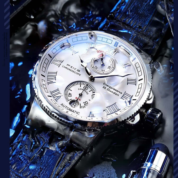 Shop at Artephi for a stunning Voyager Men’s Waterproof Mechanical Watch! Discover exceptional elegance with Voyager's Waterproof & Luminous Automatic Watch for men. Ideal for travelers and adventure lovers. now only ₱12899.00.