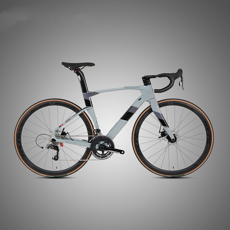 High-Performance Carbon Road Bike: Aero Disc Brakes & Seamless Speed Shift