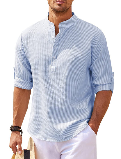 Shop at Artephi for a stunning Rustic Elegance: Men’s Dual Sleeve Western Shirt! Discover Western Style Meets Functionality: This shirt seamlessly transitions from a laid-back long-sleeve look to a breezy short-sleeve vibe with a sturdy button clasp. only