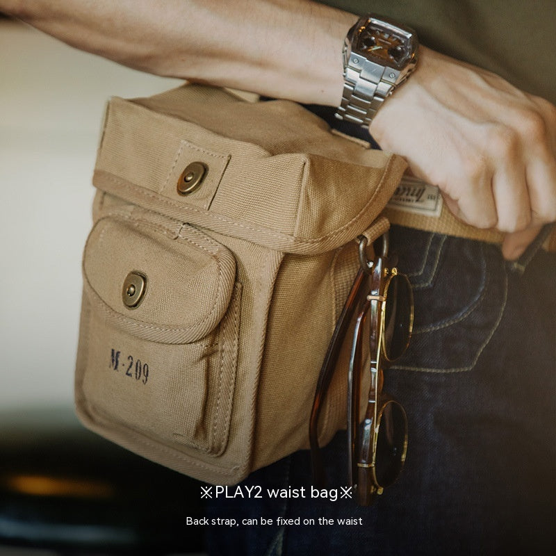 Shop at Artephi for a stunning Urban Explorer’s Men's Compact Messenger Bag! High-quality cotton compact men's messenger bag is designed with a masculine aesthetic for organized, high-fashion leisure or small technology outings. only ₱1689.00