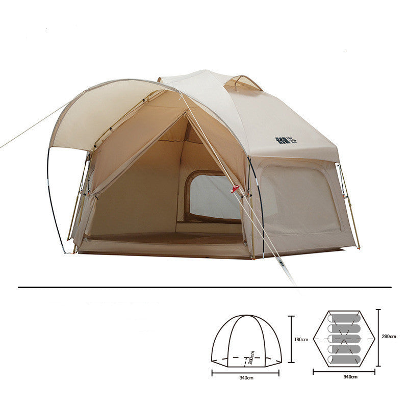 Rainproof Portable Folding Automatic Camping Tent