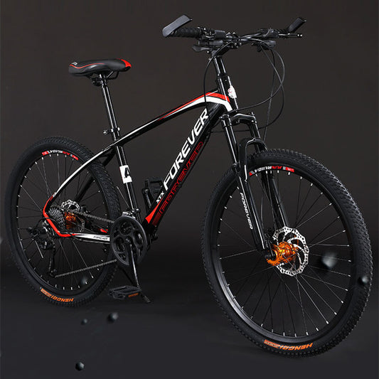 Ultimate Adventure Mountain Bike | Aluminum Alloy | Double Disc Brakes | Shock Absorption